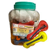 3 Inch Mix Diachro Hand Pipe 40 Piece Jar (MSRP $7.99ea)