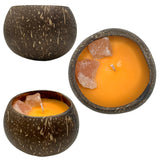 Eisley 10oz Hand Made Soy Candles Coconut Design (MSRP $11.99)