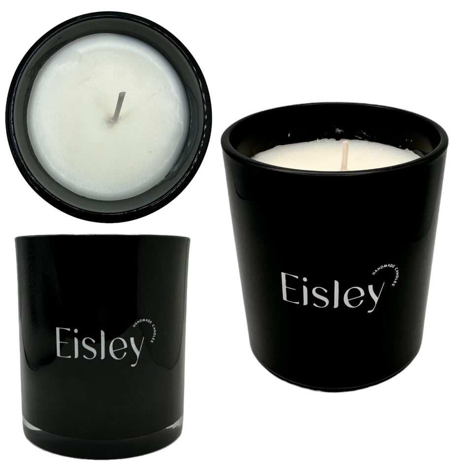 Eisley 8oz Hand Made Soy Candles Black Jar (MSRP $7.99)