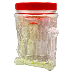 3.5 Inch Slime Chillum D1 Glass 30 Piece Jar