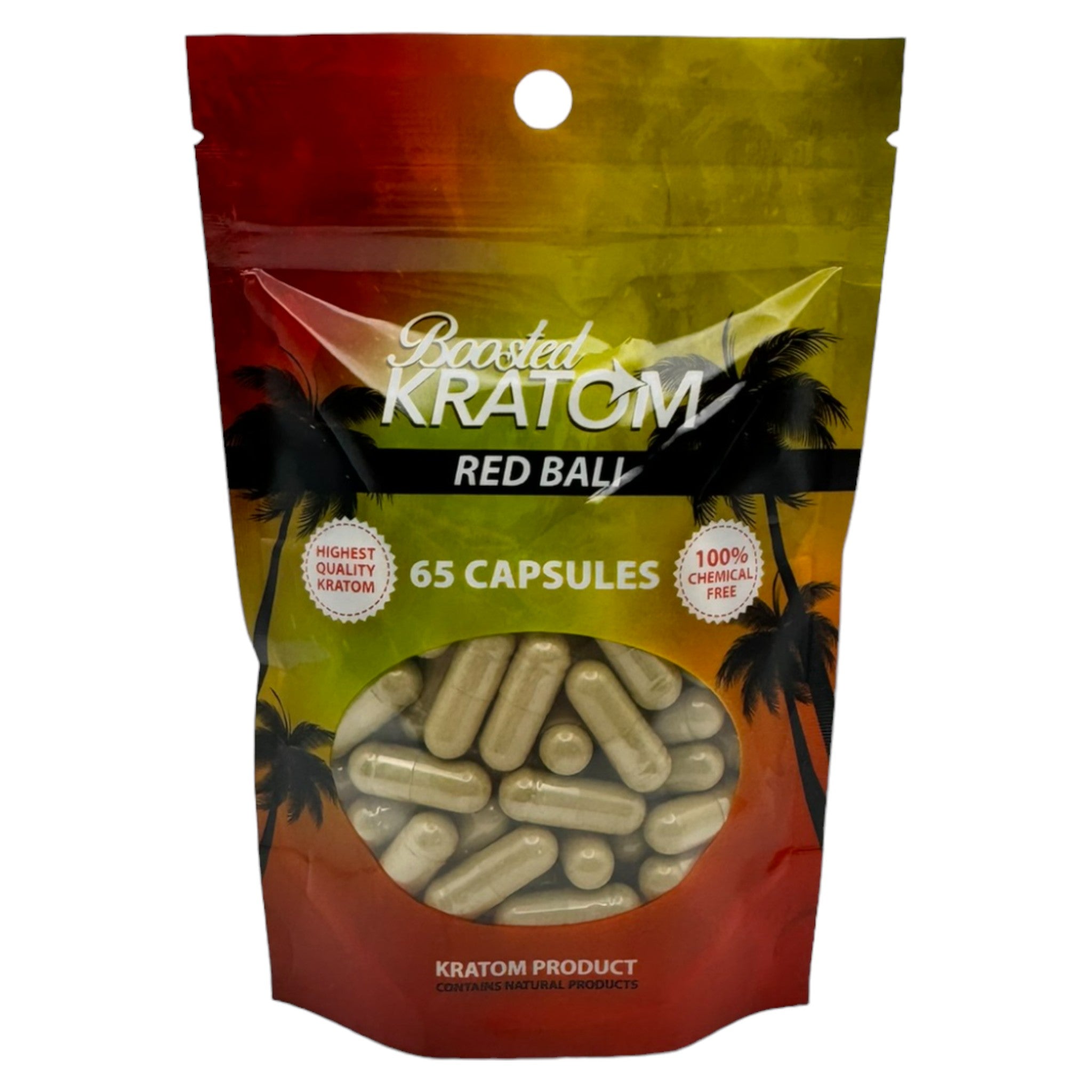 Boosted Kratom 65 Capsules (MSRP $19.99)