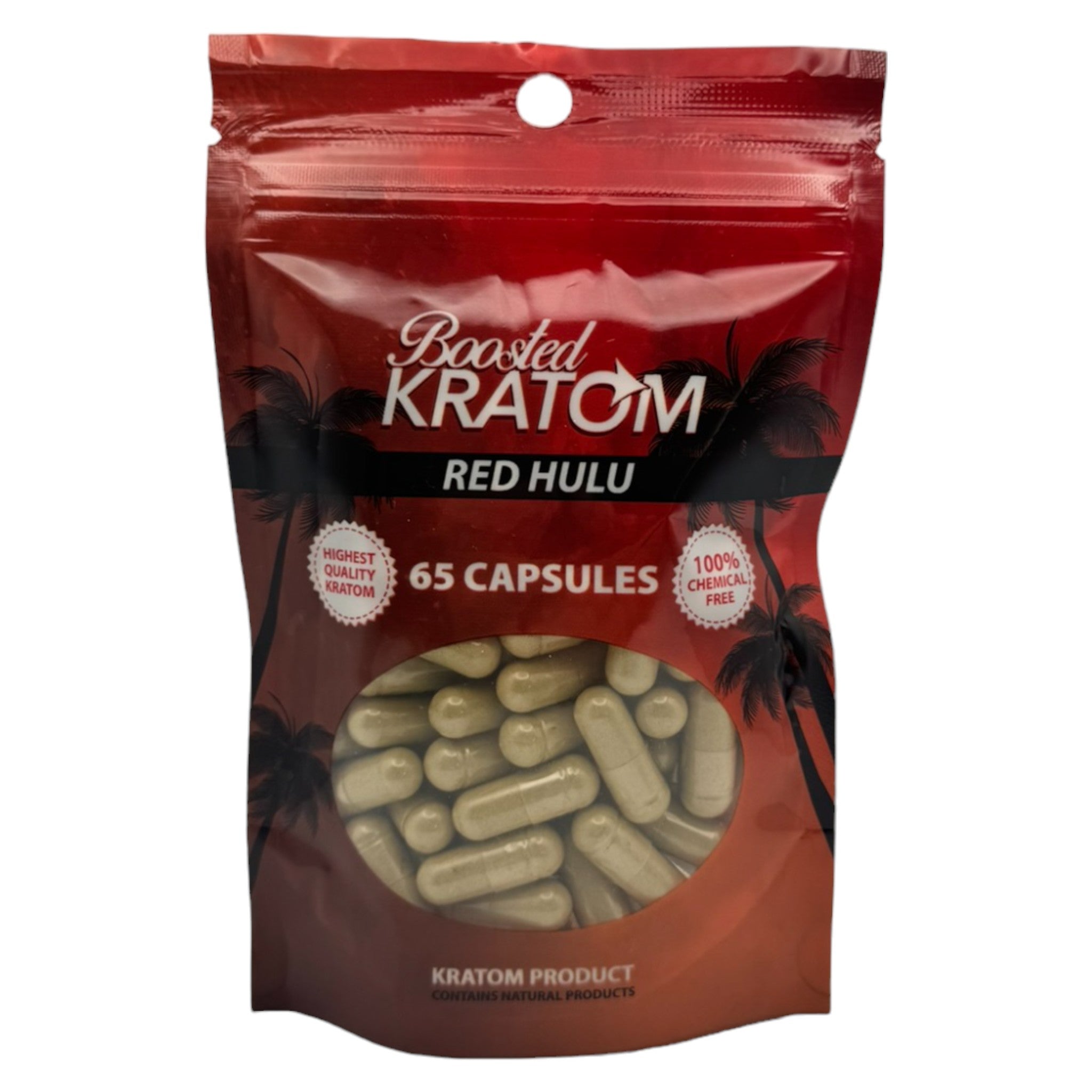 Boosted Kratom 65 Capsules (MSRP $19.99)