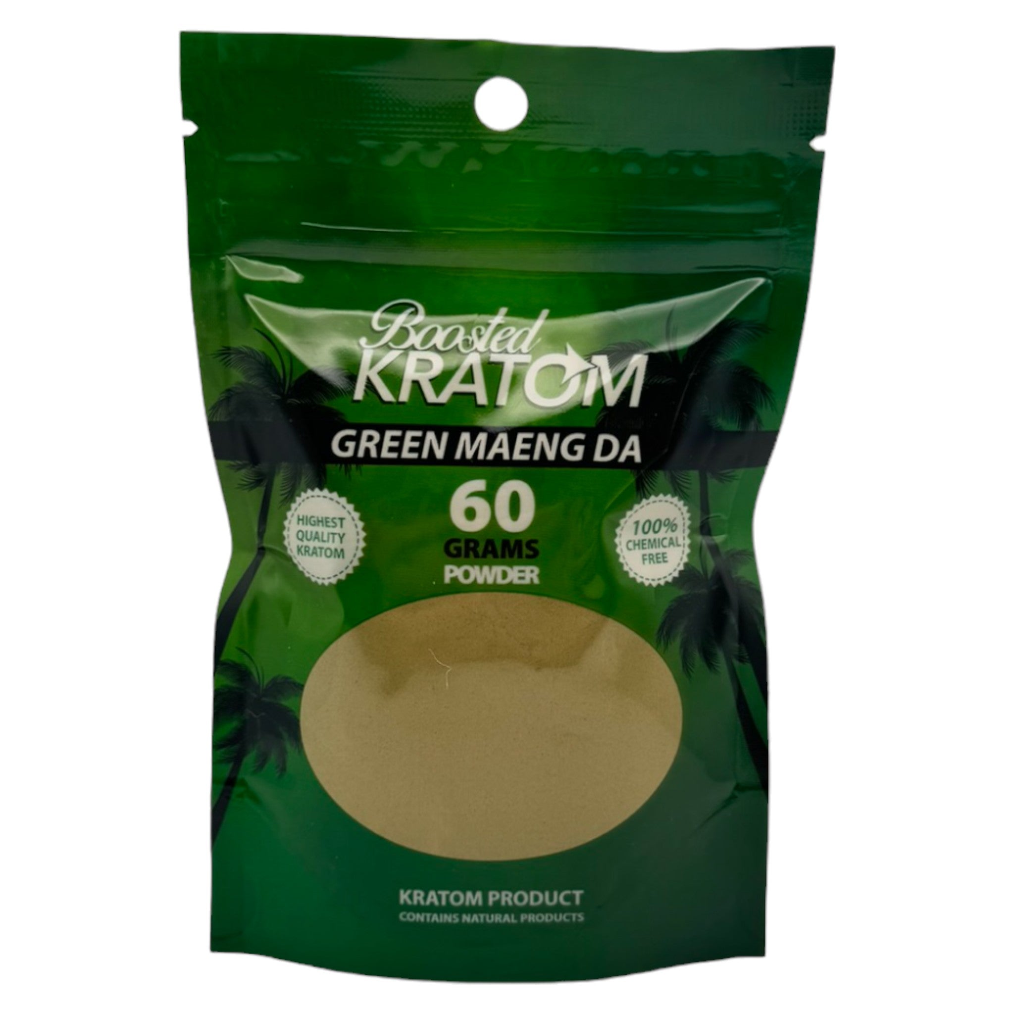 Boosted Kratom 60g Powder (MSRP $19.99)