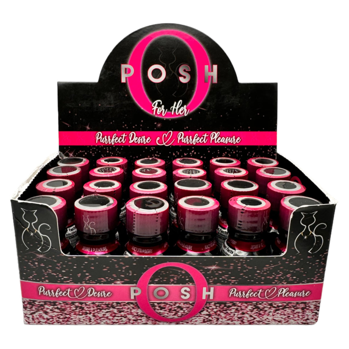 Posh For Her Liquid Female Enhancement Shots - 24 Shot Display (MSRP $5.99ea)