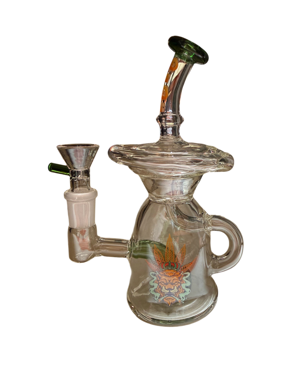 6" BaBa Glass Water Pipe (JW004)