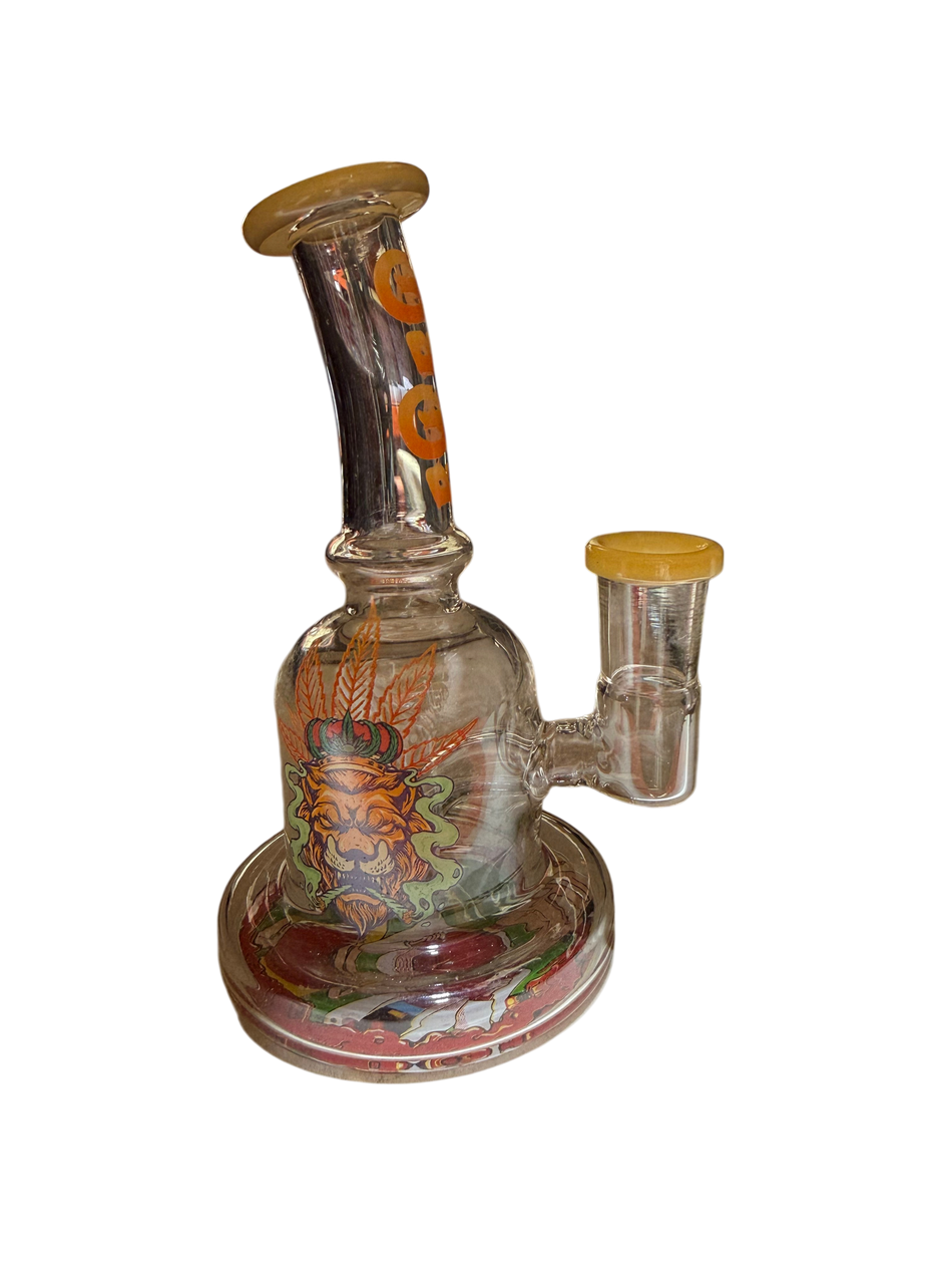 6" BaBa Glass Water Pipe (YX008)