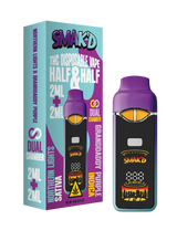 Smak'D Half & Half THC Disposable 4g - Display of 5