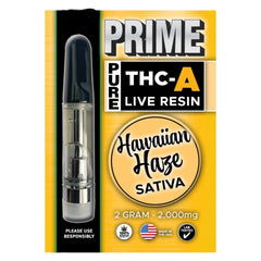 Prime 2g THC-A Live Resin Cartridge (MSRP $29.99)