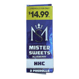 Mister Sweets HHC Prerolls Prepriced $14.99 - Pack of 2 / Display of 15