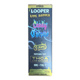 Looper Live Badder THC-A HHC THC-P Disposable 3G - Display of 5 (MSRP $29.99 Each)