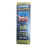 Looper Live Badder THC-A HHC THC-P Disposable 3G - Display of 5 (MSRP $29.99 Each)
