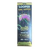 Looper Live Badder THC-A HHC THC-P Disposable 3G - Display of 5 (MSRP $29.99 Each)