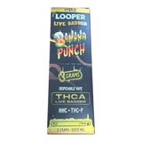 Looper Live Badder THC-A HHC THC-P Disposable 3G - Display of 5 (MSRP $29.99 Each)