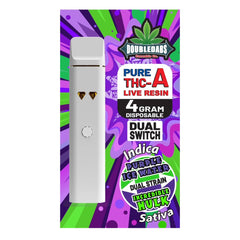 DoubleDabs DualSwitch 4g THC-A Disposable (MSRP $39.99ea)