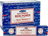 Satya Nag Champa Incense Sticks 15g Box - Display of 84