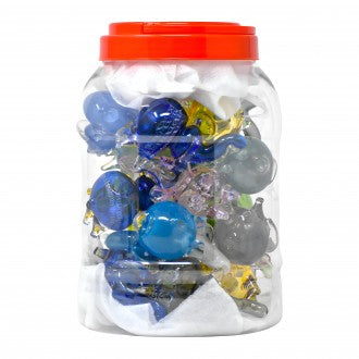 IDGAF 5" Fancy Hand Pipe Heavy (HP111) - Jar of 15 (MSRP $14.99 Each)