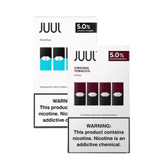 Juul Prefilled Replacement Pods 4pk - Display of 8 (MSRP $16.99 Each)