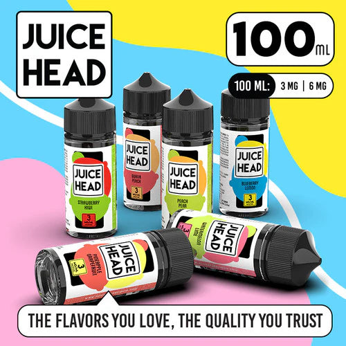 Juice Head E-Liquid 100mL (MSRP $24.99)