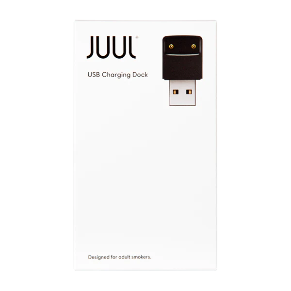JUUL Device USB Charger - Display of 8 (MSRP $12.00 Each)