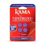 Kama 7-Hydroxy + Pseudo Chewable 100mg Tablets (4ct) - Display of 10 (MSRP $24.99 Each)
