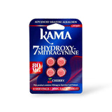 Kama 7-Hydroxy Mitragynine Chewable 80mg Tablets (4ct) - Display of 10 (MSRP $19.99 Each)