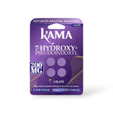 Kama 7-Hydroxy + Pseudo Kratom Tablets 200mg - Pack of 4 / Display of 10 (MSRP $39.99 Each)