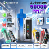 KangerTech Subox Mate 50K Puffs Disposable Kit - Display of 5 (MSRP $24.99 Each)