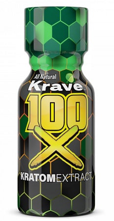 Krave Kratom Extract Shots 12ct Display 100X (MSRP $17.99ea)