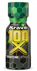 Krave Kratom Extract Shots 12ct Display 100X (MSRP $17.99ea)