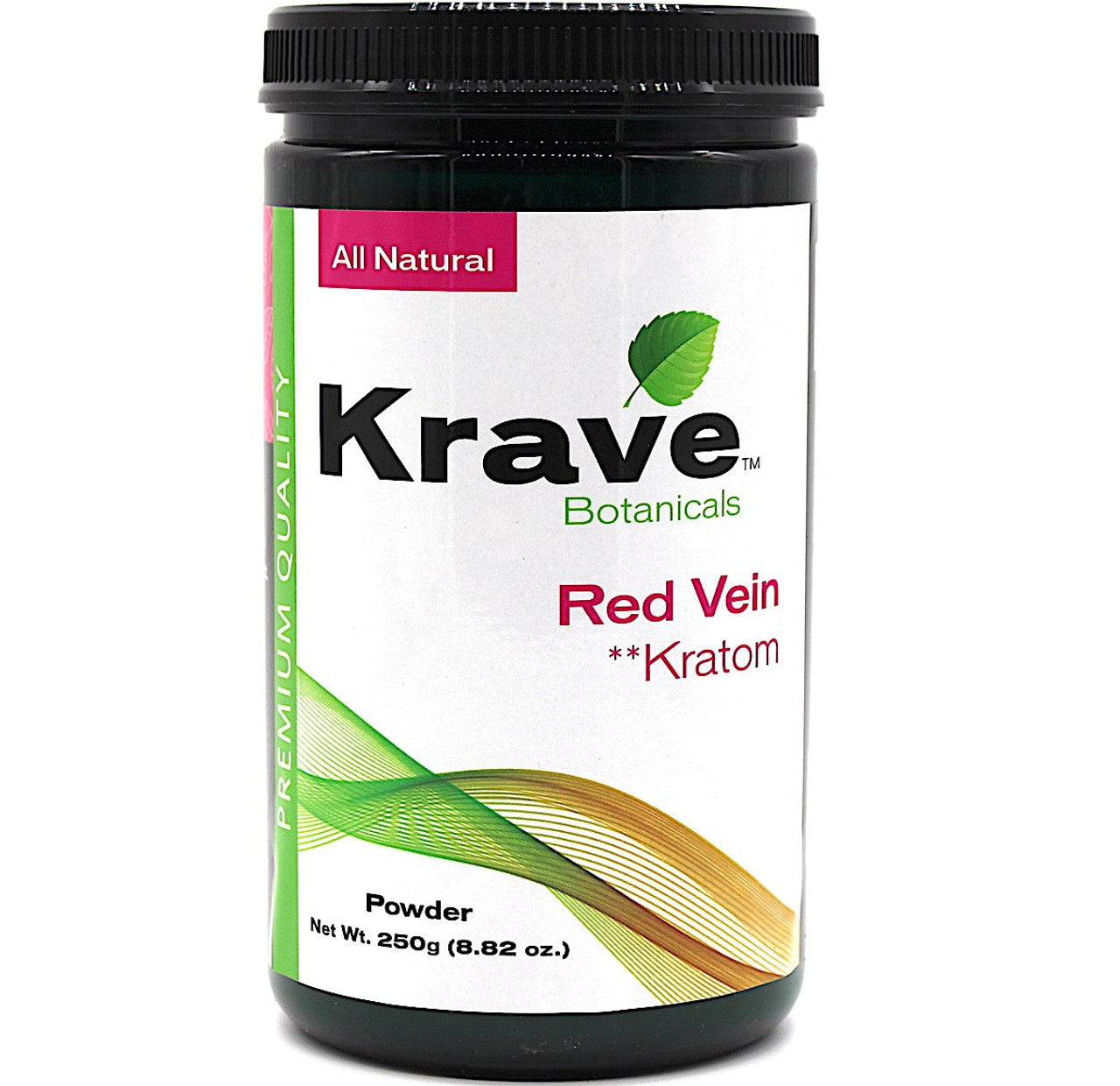 Krave Botanicals 250g Kratom Powder (MSRP $49.99)