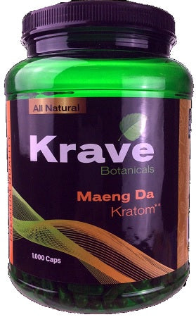 Krave Kratom 1000ct Capsules (MSRP $84.99)