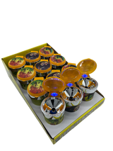 LED Assorted Printed Design Bucket Car Ashtray 12CT Display (MSRP $9.99ea)
