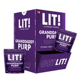 Lit! THC Gummies 1000MG - 2 Pack / Display of 25 (MSRP $5.99 Each)