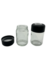 Large Glass Jar With Round Shape Childproof Lid 35CT (MSRP $1.99ea)