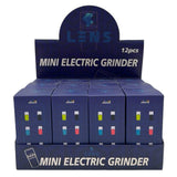 Lens Mini Electric Grinder Blue 12ct Display (MSRP $12.99ea)