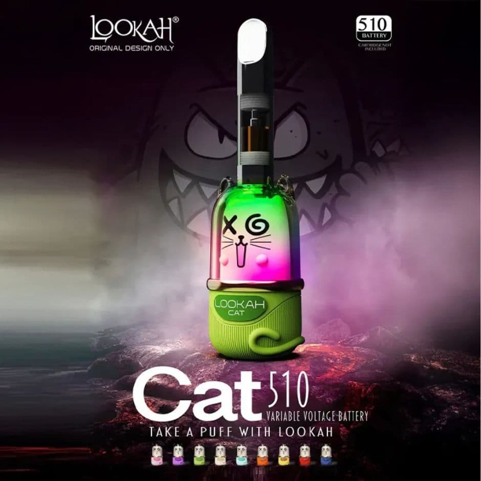 Lookah Cat 350mAh 510 Cartridge Battery (MSRP $29.99)