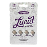 Lucid Supreme 7-Hydroxy Chewable Tablets 30mg - Pack of 4/Display of 10 Packs (MSRP $29.99 Each)