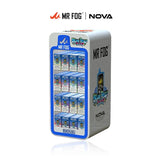 Mr Fog Nova Blue Razz Steezy 36K Disposable Vape - Acrylic Display of 160 (MSRP $24.99 Each)