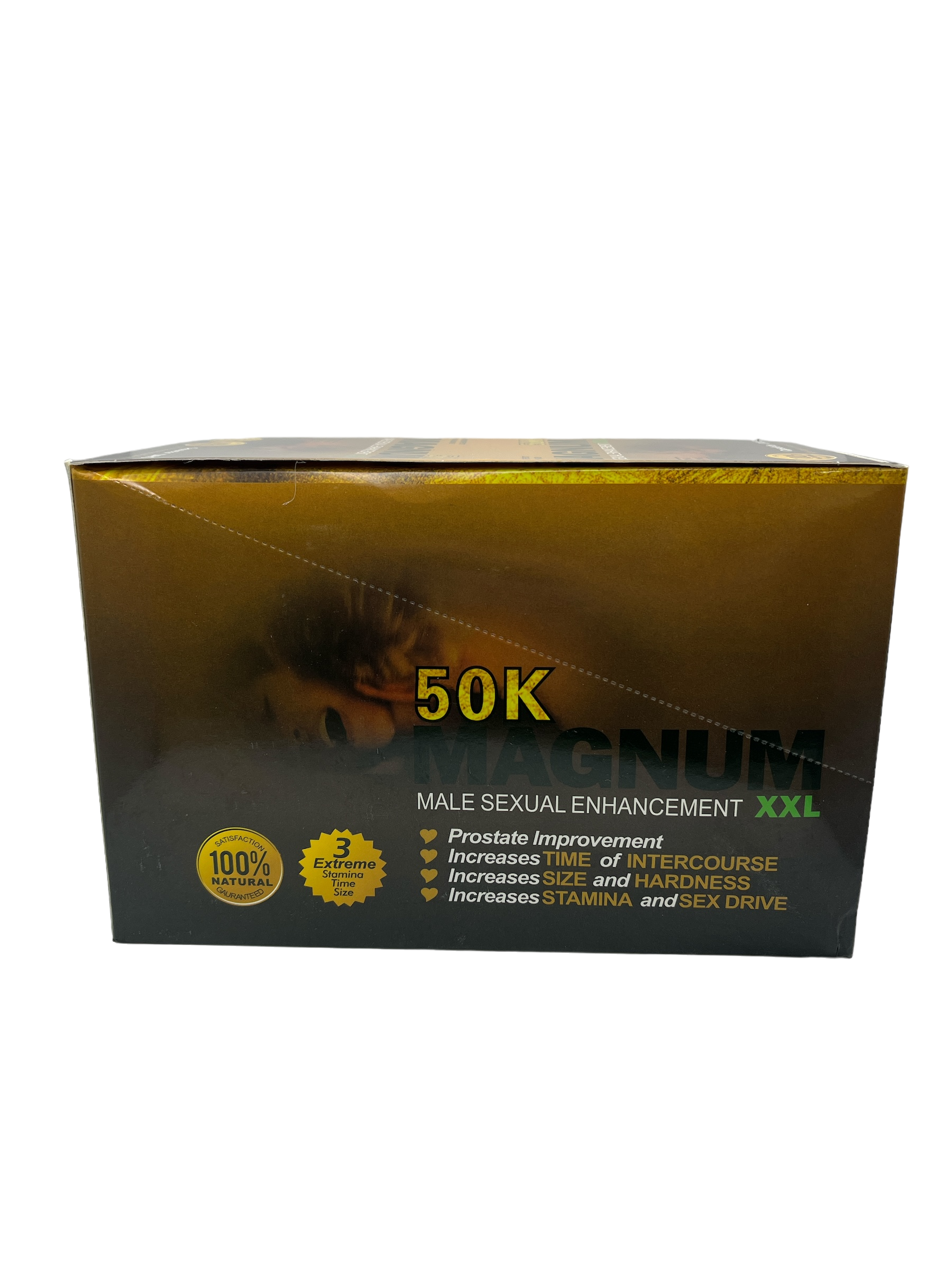 Magnum XXL 50K 24ct Single Capsules Display (MSRP $6.99ea)