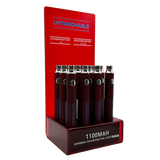 Untouchable 1100mAh 510 Cartridge Battery - Display of 12 (MSRP $19.99 Each)