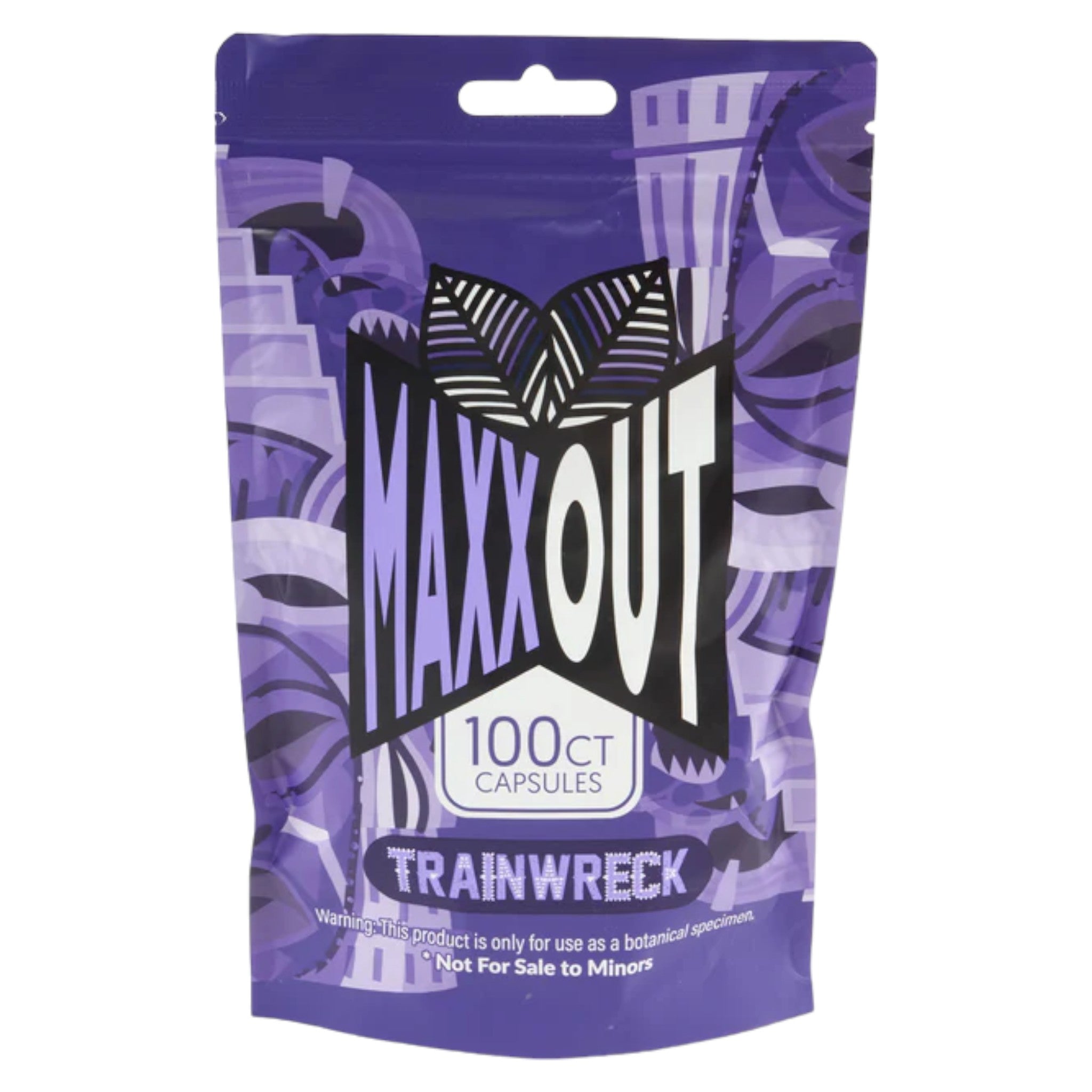 Maxx Out 100 Caps Kratom Capsule Bag (MSRP $17.99)