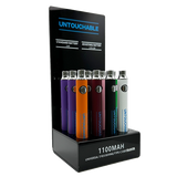 Untouchable 1100mAh 510 Cartridge Battery - Display of 12 (MSRP $19.99 Each)