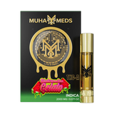 Muha Meds THCA Cartridge 2g - Display of 5 (MSRP $29.99 Each)