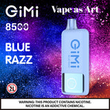 Flum Gimi 8500 Puffs 5% Disposable Vape - Display of 5 (MSRP $14.99 Each)