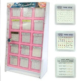 Nose Stud Rings & Pin LED Display - Display of 576