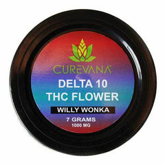 Curevana Delta 10 Flower 7g Jar (MSRP $24.99)