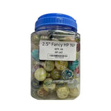 2.5" Fancy Hand Pipe HP NP - Jar of 65 (HP-147)
