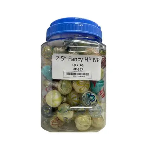 2.5" Fancy Hand Pipe HP NP - Jar of 65 (HP-147)