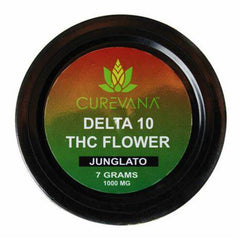 Curevana Delta 10 Flower 7g Jar (MSRP $24.99)