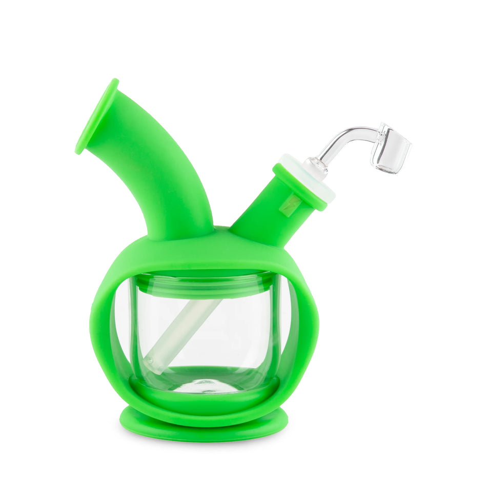 Ooze Kettle Silicon Glass Water Pipe  (MSRP $34.99)